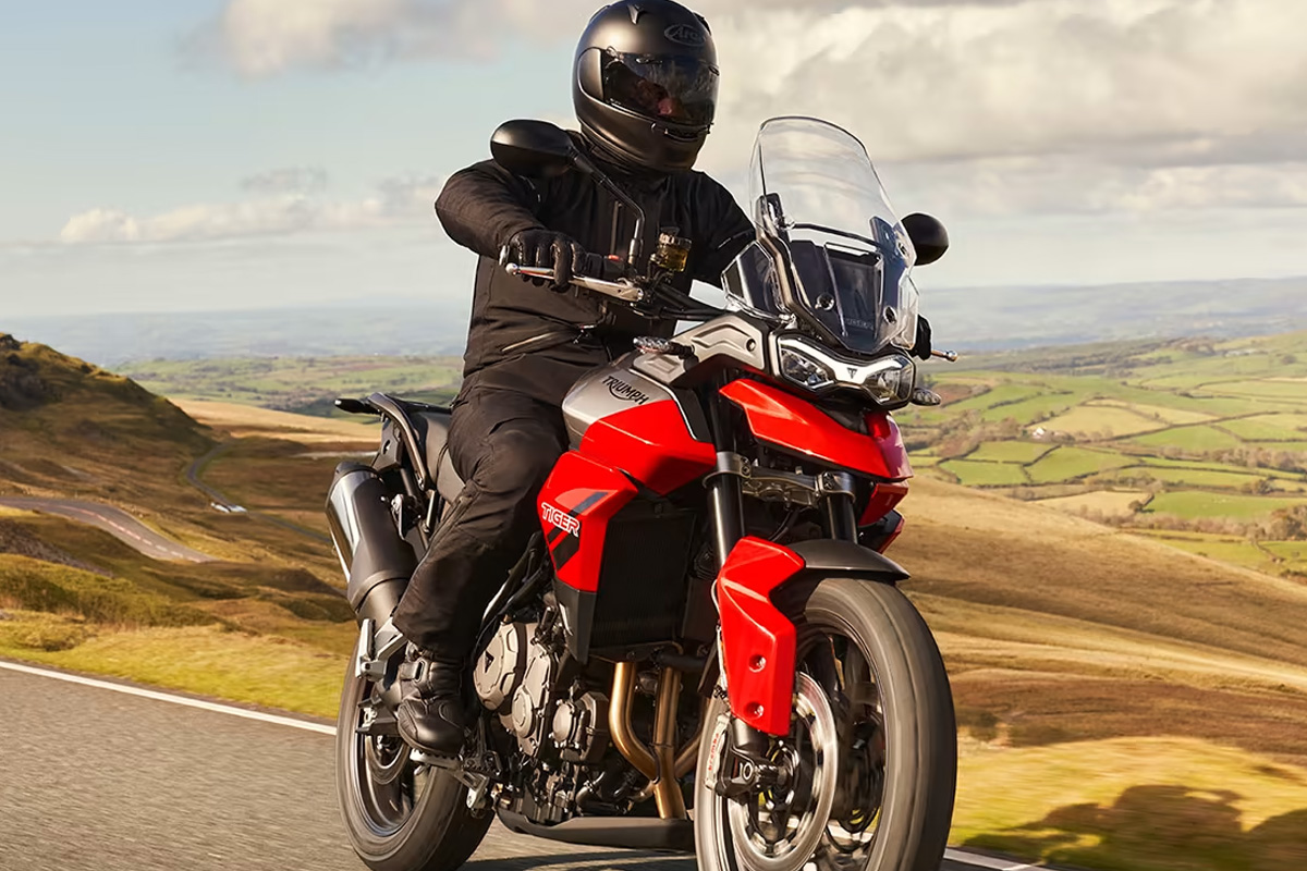 Look for the 2025 Triumph Street Triple R at our dealer in Modesto, CA.