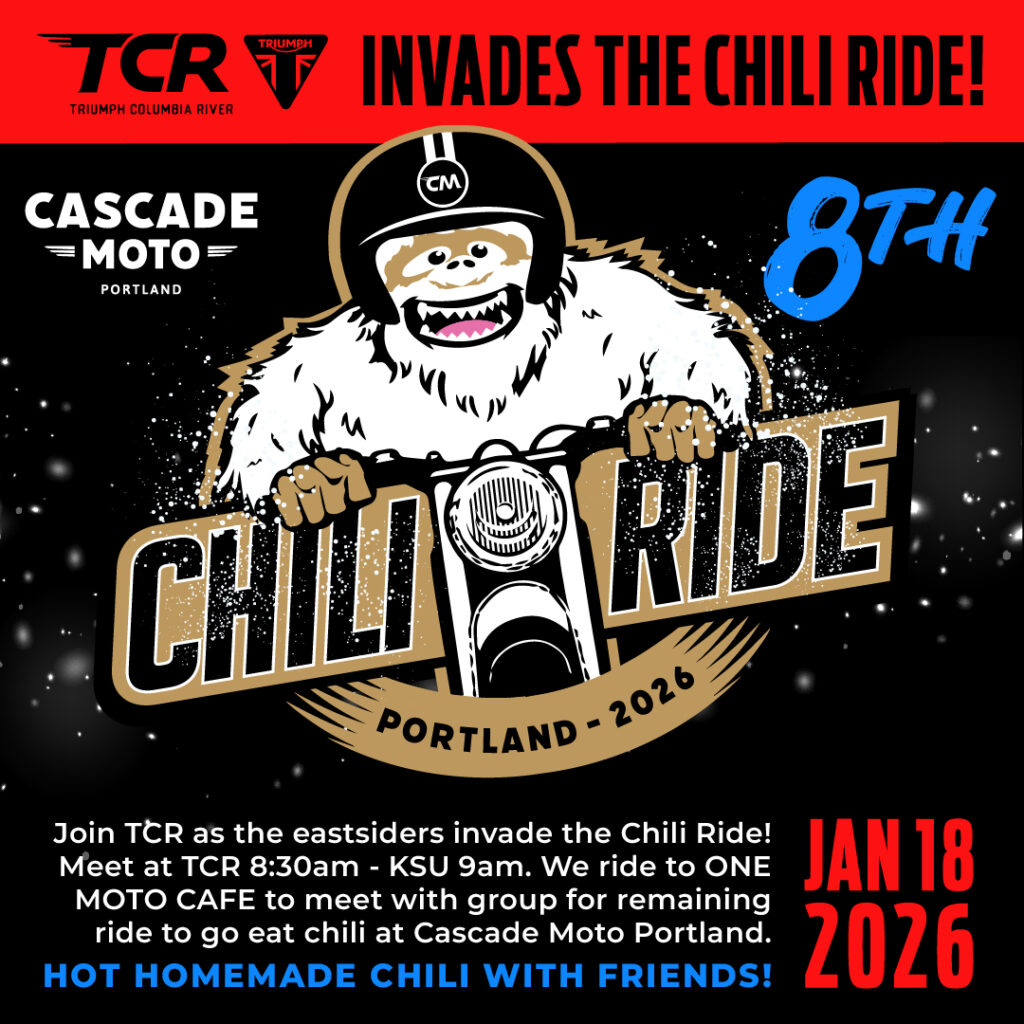 THE EASTSIDERS ARE INVADING THE CHILI RIDE! | Triumph Columbia River